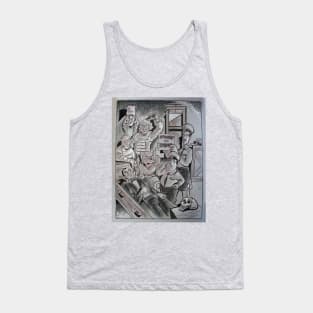 Abbot & Costello & the Classic Creatures Tank Top